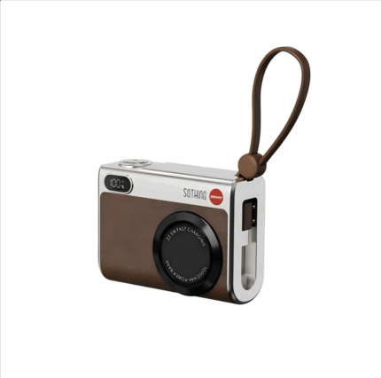 Xiangwu charging treasure comes with a fast charging cable, is ultra-thin and compact, has a large capacity of 10,000 mAh, and is portable, suitable for carrying on airplanes