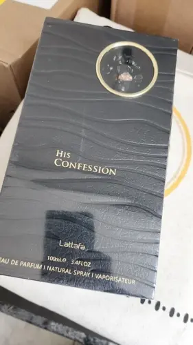 Popular advertising for men and women Lattafa Perfumes His Confession high-end gift box perfume photo review