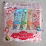 Hand Cream with Ice Cream, Snowflakes, Fruits, Strawberry, and Peach photo review