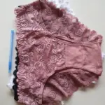 10 piece special price sexy lace and lace underwear with high elasticity, low waist, breathable, soft, flat angle triangle underwear for women photo review