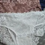 10 piece special price sexy lace and lace underwear with high elasticity, low waist, breathable, soft, flat angle triangle underwear for women photo review