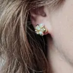 S925 Silver Needle Earrings photo review