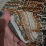 Autumn/Winter Mid-Calf Socks: Retro Boho Native Striped Knit Tights for Women photo review