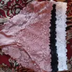 10 piece special price sexy lace and lace underwear with high elasticity, low waist, breathable, soft, flat angle triangle underwear for women photo review