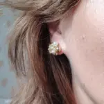 S925 Silver Needle Earrings photo review