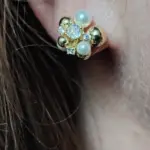 S925 Silver Needle Earrings photo review