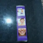 Small Purple Bottle Cross border Purple Bright White Toothpaste for Cleaning Oral Teeth, Whitening Teeth, Color Mixing and Care of Gums Bottle Press photo review