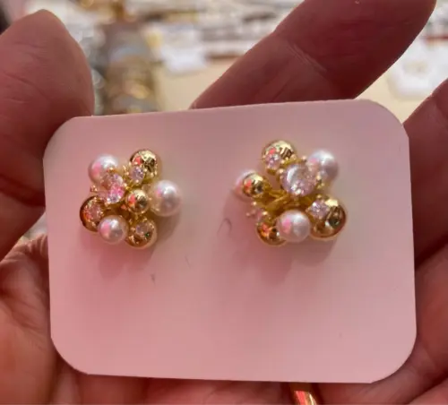 S925 Silver Needle Earrings photo review