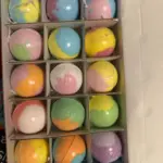 Bath ball bath salt ball photo review