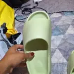 4 pairs of slippers for summer home use, hotel bathing, men's and women's living, indoor home photo review