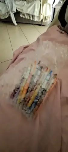 50 adorable blind box pens in a pencil case, 0.5mm black water-based ballpoint pens, non-drying, suitable for exams and studying photo review