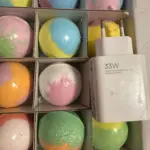 Bath ball bath salt ball photo review