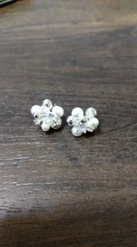 S925 Silver Needle Earrings photo review