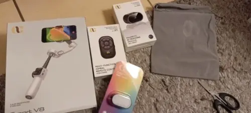 Haohan XE/X3 Mobile Phone Stabilizer Gimbal Handheld Shooting Three-axis Anti-shake Selfie Stick Video Shooting and Follow-up Camera photo review