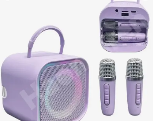 Divoom Dianyin Karaoke Bluetooth Speaker Microphone All-in-One Home Microphone for Singing, Small Home KTV photo review