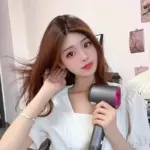 Laifeng high-speed hair dryer for home use, high power, strong wind, fast drying, negative ion hair care, Laifeng gift, electric hair dryer photo review