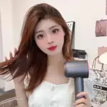 Laifeng high-speed hair dryer for home use, high power, strong wind, fast drying, negative ion hair care, Laifeng gift, electric hair dryer photo review