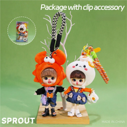 Plush keychain